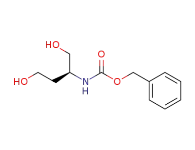 [(1S)-3-hydroxy-1-(hydroxymethyl)propyl]carbamic acid phenylmethyl ester