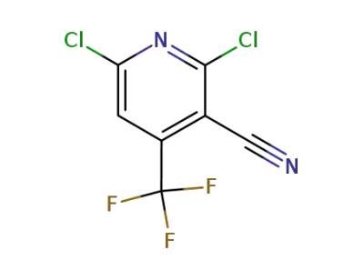2,6-dichloro-4-(trifluoromethyl)pyridine-3-carbonitrile