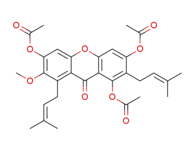 3,6,7-tri-O-acetyl-α-mangostin
