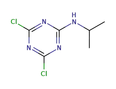 2,4-dichloro-6-isopropylamino-1,3,5-triazine