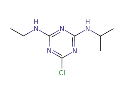 6-chloro-N-ethyl-N'-isopropyl-1,3,5-triazine-2,4-diamine