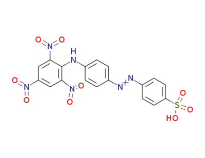 4-[4-(2,4,6-trinitro-anilino)-phenylazo]-benzenesulfonic acid